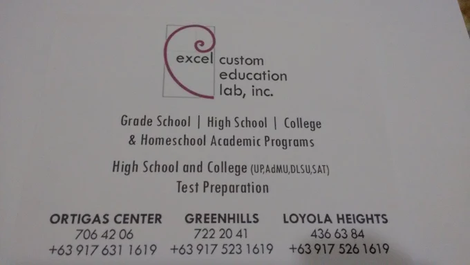 Excel Custom Education Lab, Incorporated logo