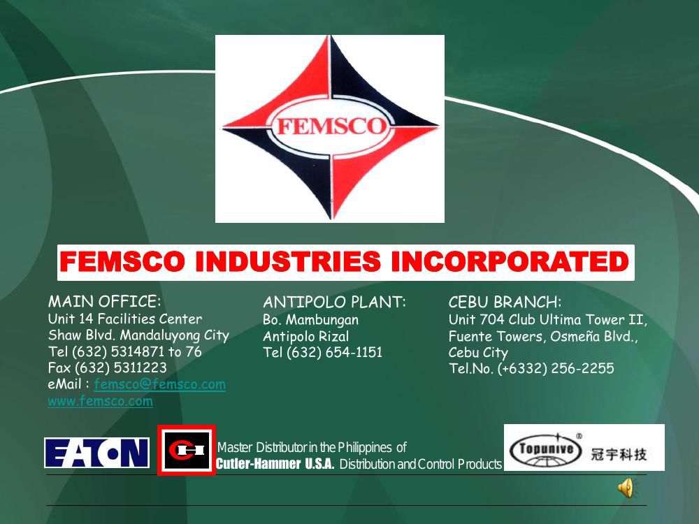 FEMSCO INDUSTRIES INC logo